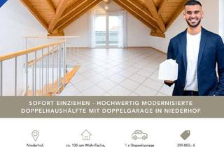 Doppelhaushälfte kaufen in 79730 Murg, LFI | Sofort einziehen - hochwertig modernisierte Doppelhaushälfte mit Doppelgarage in Niederhof