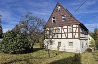 Haus kaufen in 09509 Pockau, Denkmalgeschütztes Fachwerkhaus mit Herz und großem Grundstück in Forchheim!