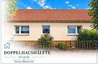 Doppelhaushälfte kaufen in Sonnemannstraße 49, 39517 Uetz, Viel Platz fürs Familienleben – 5-Zimmer-Haus mit Garten, Garage und Nebengelass in Uetz