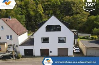 Haus kaufen in 58791 Werdohl, VR IMMO: Handwerkertraum: Zweifamilienhaus mit großer Garage und Werkstatt.