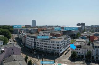 Gewerbeimmobilie mieten in Stampfmüllerstraße 41-42, 18057 Rostock, Praktische Büro-/ Praxisfläche in der Rostocker KTV am Doberaner Platz