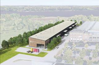 Grundstück zu kaufen in Industriestraße 11, 18069 Rostock, Gewerbegrundstück für Warmhallenneubau mit ca. 2.500 m² Nutzfläche, Stellplätzen und Baugenehmigung