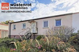 Haus kaufen in 17087 Altentreptow, GROSSZÜGIGES WOHNEN AUF EINER EBENE MIT ÜBERDACHTER TERRASSE + GARAGE + VIEL PLATZ IM UNTERGESCHOSS