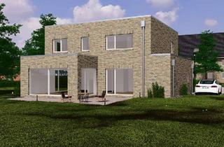 Haus kaufen in 21521 Aumühle, Zwei Villen im Bauhausstil in versetzter Bauweise mit je 998 qm Grundstücksanteil