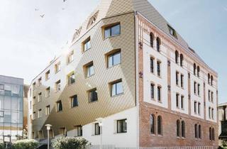 Immobilie mieten in Schwedendamm 6, 24143 Gaarden-Ost, Hochwertig möbliertes 1-Zimmer-Apartment Nr.19 in historischem Speichergebäude „The Station“ in Kiel