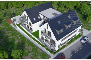 Wohnung kaufen in 74078 Kirchhausen, Moderne Architektur, hochwertige und zeitlose Ausstattung - lichtdurchflutete 2,5-Zimmer DG-Wohnung