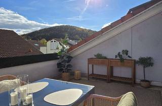 Wohnung kaufen in Dittigheimer Weg, 97941 Tauberbischofsheim, Helle 3-Zimmer-Wohnung mit Dachterrasse & 2 Balkonen im Zentrum von Tauberbischofsheim