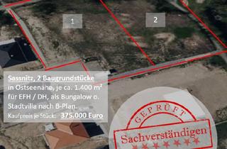 Immobilie kaufen in 18546 Sassnitz, TOP Baugrundstücke in Sassnitz !