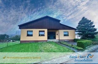 Einfamilienhaus kaufen in 66625 Nohfelden, Wohnen auf einer Ebene - Wohnhaus mit Einliegerwohnung & viel Potenzial in Nohfelden-Walhausen!