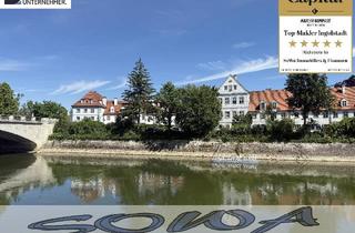 Wohnung kaufen in 86633 Neuburg, Neuburg - Leopoldineninsel - Gut vermietete 2 Zimmer Wohnung mit Balkon mit Blick auf das Schloss in einer beliebten Lage in der Stadtmitte in Neuburg - Ein Objekt von Ihrem Immobilienpartner SOWA Immobilien un