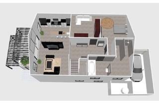 Penthouse mieten in 50259 Pulheim, Luxuriöses Maisonette-Penthouse mit Galerie, Klimaanlagen & beheizbarer Weinor Terrassen-Pergola