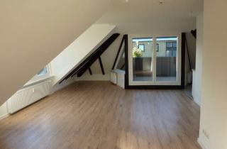 Wohnung mieten in Gasstraße 14a, 24211 Preetz, Individuelle 2 Zi.-DG-Wohnung in Preetz, Erstbezug nach Renov./San., 2. Etage, Loggia, Stellplatz