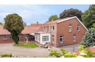 Haus kaufen in 26844 Jemgum, Wohnen und Gewerbe in ruhiger Lage bei Leer – großes Grundstück, Kanalblick & viele Möglichkeiten