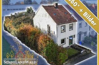 Haus kaufen in 66954 Pirmasens, Grüner Rückzugsort in der Stadt – Reihenendhaus zum Renovieren mit Garten und Garage