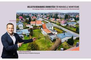 Grundstück zu kaufen in Klabundweg 30, 04289 Meusdorf, Großzügiges Baugrundstück im Leipziger Süden, nahe der Seenlandschaft, mit viel Gestaltungspotenzial