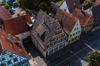 Gewerbeimmobilie kaufen in 73230 Kirchheim, Historische Substanz trifft modern - kreative Nutzungsoptionen - Wohn-und Geschäftshaus