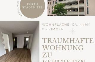 Wohnung mieten in Karolinenstraße 76c, 90763 Südstadt, Helle 2-Zimmer Wohnung mit Balkon in Fürth Südstadt