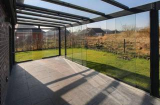 Doppelhaushälfte kaufen in 25924 Klanxbüll, Familienoase vor Sylt: Moderne KfW-40 Doppelhaushälfte mit Wintergarten in Klanxbüll