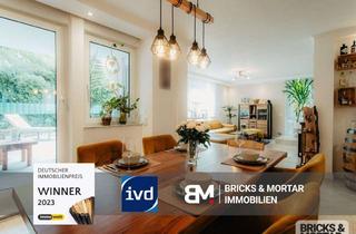 Wohnung kaufen in 04416 Markkleeberg, Stilvolle Maisonette in ruhiger Parklage mit privatem Pool und zwei Terrassen