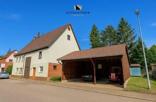 Haus kaufen in 75391 Gechingen, Wohnen - Arbeiten - Vermieten - ein vielseitig nutzbares Anwesen