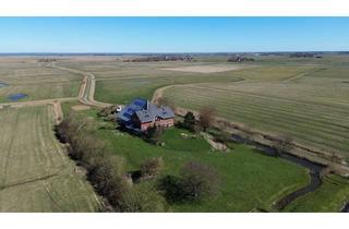 Haus kaufen in 25881 Westerhever, Haubarg auf hoher Warft an der Nordsee