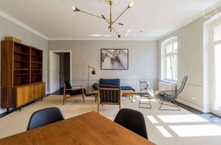 Immobilie mieten in Fehrbelliner Straße 28, 10119 Mitte, Lichtdurchflutete geräumige Wohnung mit großer Wohnküche, Balkon & freistehender Badewanne direkt...