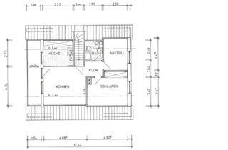 Wohnung mieten in 25813 Schwesing, 3-Zimmer Dachgeschosswohnung in Schwesing