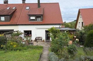 Doppelhaushälfte kaufen in 74189 Weinsberg, WEINSBERG: Teilrenov. DHH mit Garten u. Garage