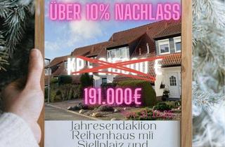 Reihenhaus kaufen in 39291 Möser, Solide Kapitalanlage oder neues Zuhause – Jahresendaktion, statt 215.000 Euro KP nur 191.000 Euro