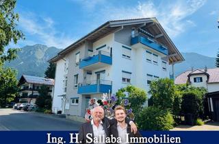 Wohnung kaufen in 87561 Oberstdorf, Vom Wintergarten in den Garten: Erdgeschoss-Wohnung im Zentrum von Oberstdorf