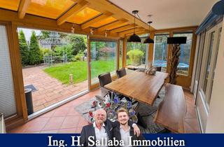 Wohnung kaufen in 87561 Oberstdorf, Vom Wintergarten in den Garten: Erdgeschoss-Wohnung im Zentrum von Oberstdorf