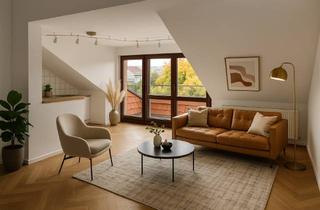 Wohnung kaufen in Robert-Bosch-Str. 26, 68723 Oftersheim, Helle 2-Zimmer-Dachgeschosswohnung mit Loggia und Parkblick