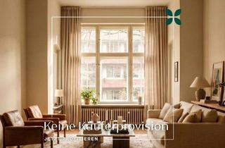 Wohnung kaufen in Johannisbergerstraße, 14197 Wilmersdorf, Charmante Gründerzeitwohnung 3 Zimmer, Stuck, Flügeltüren & 2 Balkone – Rheingauviertel Wilmersdorf