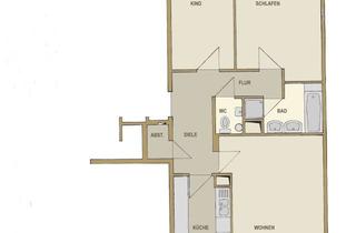 Wohnung kaufen in Nikolaus-Lenau-Platz 19, 71067 Sindelfingen, Gepflegte 3 1/2 Zimmerwohnung