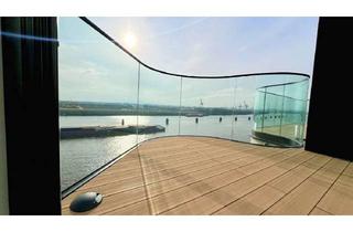Penthouse mieten in 20457 HafenCity, Genießen Sie ein Elbpanorama im luxuriösen Penthouse-Neubau – 2 Balkone zur Süd-Seite!