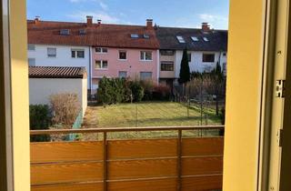 Wohnung mieten in 68307 Schönau, Erstbezug nach Sanierung: helle 3- Zi. Wohnung mit Balkon und Garten in Mannheim-Blumenau