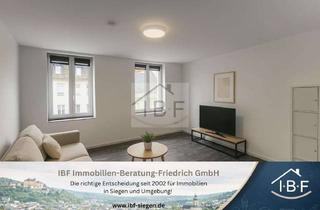 Wohnung mieten in Bahnhofstraße 24-26, 57072 Siegen, Komfortables Wohnen in Siegen: Helle, klimatisierte Wohnung mit Aufzug