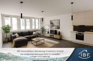 Wohnung mieten in Bahnhofstraße 24-26, 57072 Siegen, Moderne 2-Zimmer Wohnung (klimatisiert & zentral) mit Aufzug in Innenstadtlage von Siegen