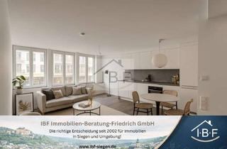 Wohnung mieten in Bahnhofstraße 24-26, 57072 Siegen, Elegante 2-Zimmer-Wohnung (klimatisiert) mit Aufzug in bester Siegener Innenstadtlage