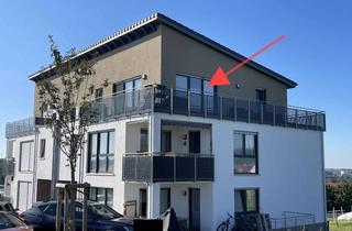 Wohnung mieten in Birkenweg, 73489 Jagstzell, Traumhafte 2 Zi-DG-Whg. in toller Aussichtslage mit Balkon, Einbauküche und Stellplatz