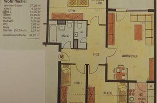 Wohnung mieten in 68239 Seckenheim, Gepflegte 4-Zimmer Dachgeschosswohnung mit Balkon in Mannheim-Seckenheim