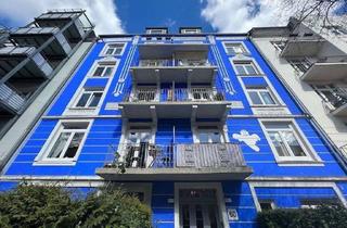 Lofts mieten in Schumannstraße 60, 22083 Barmbek-Süd, Loftartige 3 Zi.Dachgeschosswohnung mit offener EBK und sonniger Loggia