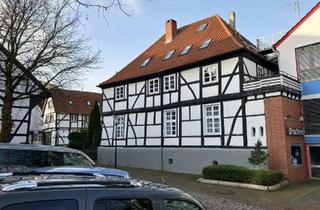 Wohnung mieten in Klosterstr. 47, 59423 Unna, Stilvolle Erdgeschosswohnung mit Terrasse im historischen Fachwerkensemble – zentral in Unna