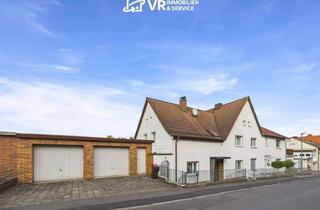 Doppelhaushälfte kaufen in 36251 Bad Hersfeld, Doppelhaushälfte mit 2 Garagen und großzügigem Garten # Virtueller Rundgang