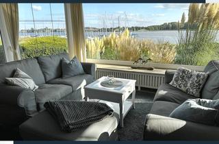 Haus kaufen in 24392 Boren, Juwel an der Schlei: EFH mit großer Glasfront und Balkon mit Wasserblick + Nebenhaus in Boren