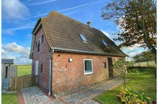 Haus kaufen in 25836 Osterhever, Halbinsel Eiderstedt: Solides Siedlungshäuschen mit wunderschönem Blick in die Marschlandschaft !