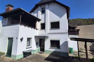 Einfamilienhaus kaufen in Oberdorfstraße 15, 56332 Löf, Einfamilienhaus mit viel Platz (2 Garagen, 2 Parkplätze, 1 Carpot und 2 Balkone) - ohne Provision