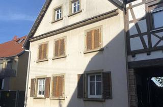 Einfamilienhaus kaufen in 76889 Kapellen-Drusweiler, Einfamilienhaus mit Nebengebäude für den Handwerker