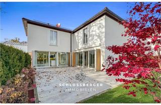 Haus mieten in 82335 Berg, "HIGH END-DESIGN TRIFFT BAUBIOLOGIE": TOP-VILLA IM HERZEN VON BERG MIT SAUNA - ERSTBEZUG