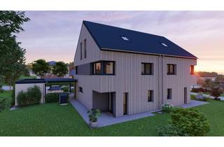 Haus mieten in Breitenwiese, 94541 Grattersdorf, Moderne Doppelhaushälfte in nachhaltiger Holzmassivbauweise ++QNG Standard++